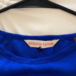 Rebecca Taylor beautiful blue blouse